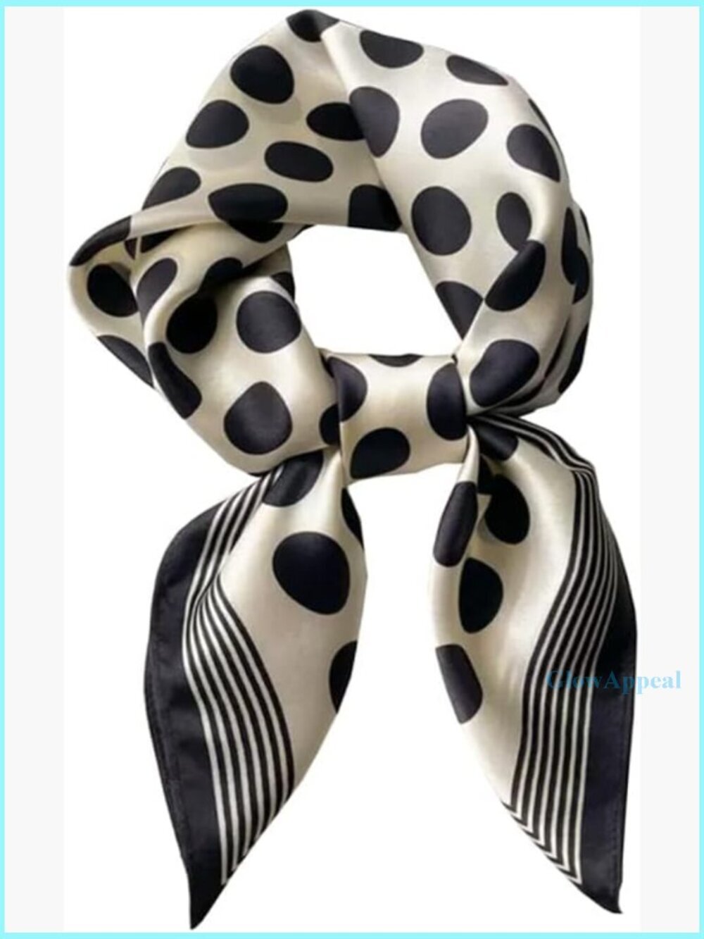 100% Pure Mulberry Silk Square Scarf 27x27 Hair Headscarf - CurrentlyUnavailable